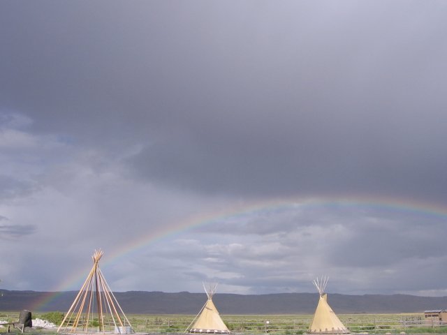 After the Storm; Crystal Crane Hot Springs